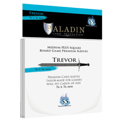 Koszulki ochronne Paladin Trevor 76x76 mm Premium Medium Plus Square