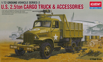 Academy 13402 U.S. 2.5ton Cargo Truck & Access.
