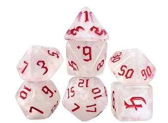 Kości zestaw RPG wzór 612