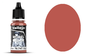 Farba Vallejo Model Color 35 70747 Faded Red