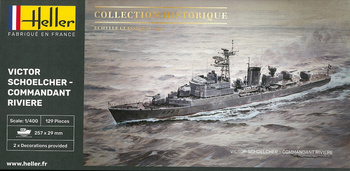 Heller 81015 Victor Schoelcher - Commandant Riviere model plastikowy do sklejenia i pomalowania