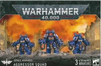 Space Marines Agressor Squad