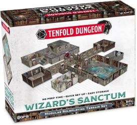 Tenfold Dungeon Wizard's Sanctum Sanktuarium - przestrzenna sceneria RPG
