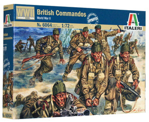 Italeri 6064 British Commandos zestaw plastikowy do sklejenia i pomalowania