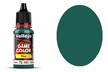 Farba Vallejo Game Color 108 72161 Fluorescent Cold Green