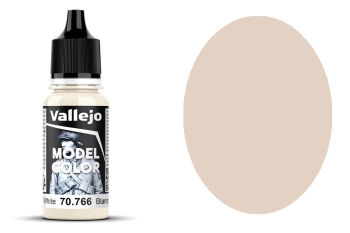 Farba Vallejo Model Color 21 70766 Cream White