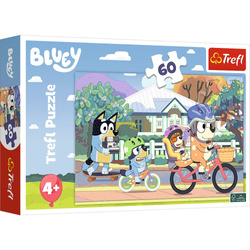 Puzzle 60 Wesoły Bluey (Trefl)
