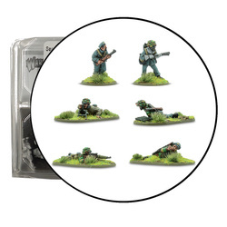Bolt Action Italian Army Paracadutisti Flamethrower, Sniper & Light Mortar Teams