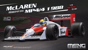 Meng CS-007 McLaren MP4/4 1988 model plastikowy do sklejenia