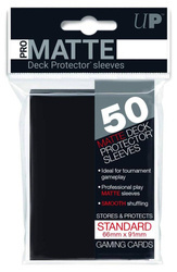 Deck Protector Pro Matte Czarne / Black - 50 szt