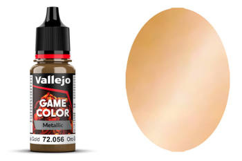 Farba Vallejo Game Color 125 72056 Metallic Glorious Gold