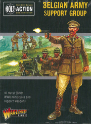 Bolt Action Belgian Army Support Group