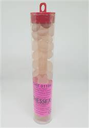 Znaczniki szklane Chessex Frosted Opal Pink (40+)