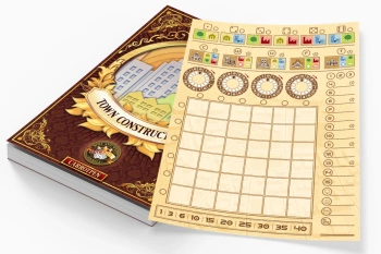 Dicepen 8 Town Constructor wykreślanka