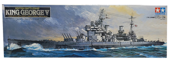 Tamiya 78010 British Battleship King George V model plastikowy do sklejenia i pomalowania