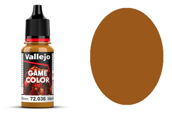 Farba Vallejo Game 62 72036 Bronze Brown