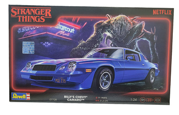 Revell 07728 Stranger Things Billy's 1979 Chevy Camaro Z/28 model plastikowy do sklejenia i pomalowania
