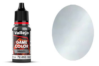 Farba Vallejo Game Color 122 72053 Metallic Chainmail Silver