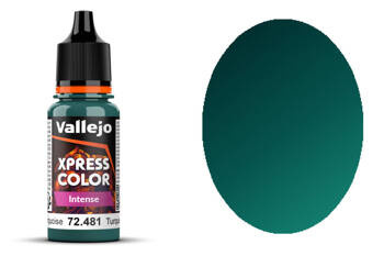 Vallejo Xpress Color Intense 193 72481 Heretic Turquoise