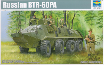 Trumpeter 01543 Russian BTR-60PA model plastikowy do sklejenia i pomalowania