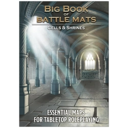 Big Book of Battle Mats Cells & Shrines - mapy taktyczne