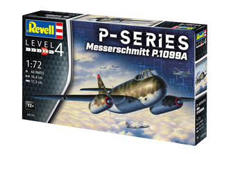 Revell 03774 P-Series Messerschmitt P.1099A model plastikowy do sklejenia i pomalowania