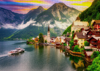 Puzzle 1000 el. Enjoy 2089 Hallstatt, Austria 