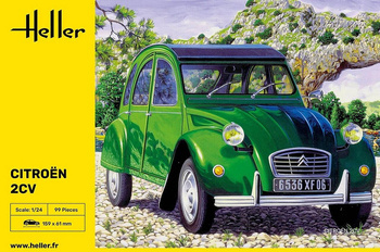 Heller 80765 Citroen 2CV model plastikowy do sklejenia i pomalowania