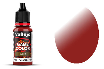 Farba Vallejo Game Color 83 73206 Wash Red