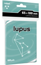 Koszulki ochronne 65x100 mm Griffin Rebel Lupus Premium 