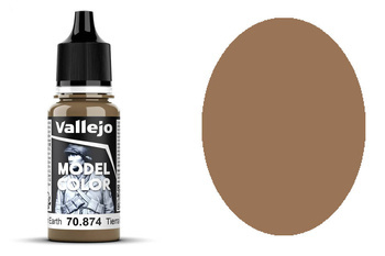 Farba Vallejo Model Color 141 70874 Tan Earth FS30219