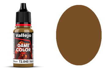 Farba Vallejo Game Color 64 72040 Leather Brown