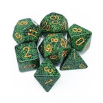 Kości zestaw RPG Chessex 25335 Speckled Golden Recon