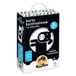 CzuCzu - Karty Kontrastowe na kółeczku / 3+ mies