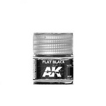AK RC001 Flat Black RAL 9005