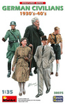 Zestaw plastikowy do sklejenia i pomalowania Mini Art 38075 German Civilians 1930's-40's