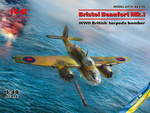 ICM 48310 Bristol Beaufort Mk.I Torpedo-Bomber model plastikowy do sklejenia i pomalowania