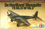 Model plastikowy do sklejenia Tamiya 60747 Mosquito FB Mk.VI/NF Mk.II