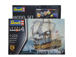 Revell 65408 HMS. Victory Model Set zestaw plastikowy do sklejenia i pomalowania