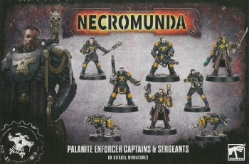 Necromunda Palanite Enforcer Captains & Sergeants