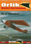 Model kartonowy Orlik A041 Awionetka HL-2 "Haroldek"
