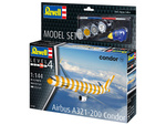 Revell 63788 Airbus A321-200 Condor Model Set zestaw plastikowy do sklejenia i pomalowania