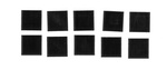 Podstawki Square Bases / kwadratowe 20x20 mm (10 sztuk)