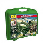 Heller 60997 Ton Truck & Trailer & US Infanterie