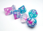 Kości zestaw RPG Chessex 27545 Nebula Wisteria w/White Luminary 