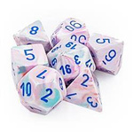 Kości zestaw RPG Chessex Festive Pop-Art /blue