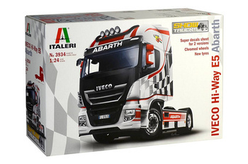 Italeri 3934 Iveco Hi-Way E5 Abarth model plastikowy do sklejenia i pomalowania