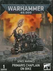 Space Marines Primaris Chaplain on Bike