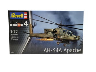 Revell 03824 AH-64A Apache model plastikowy do sklejenia i pomalowania