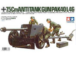 Tamiya 35047 German 75mm Anti-Tank Gun PAK40/L46